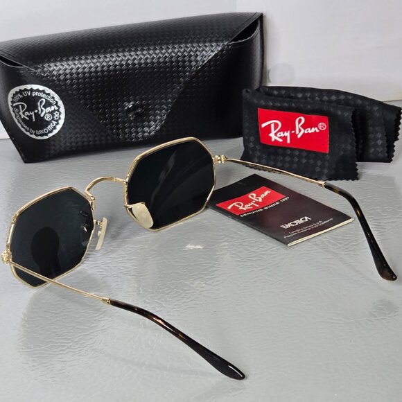 Ray-Ban RB3556 Octagonal Sunglasses - Picture 3 of 5